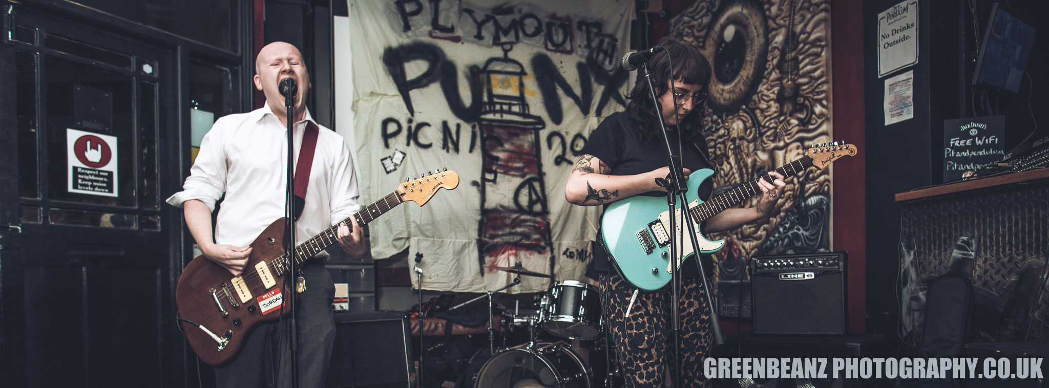 The Discount Lindas at Plymouth's Punx Picnic 2019